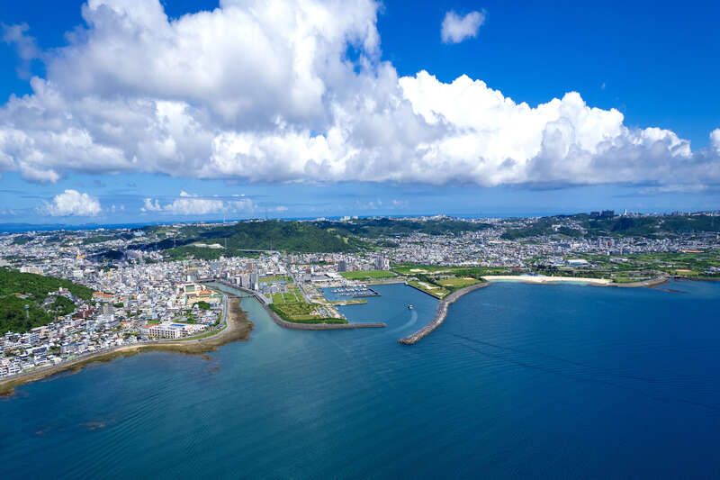 2024 与那原町 空撮写真