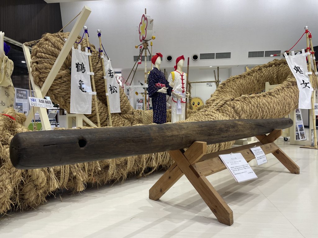 与那原大綱曳を一年中体感できる場所「与那原町立綱曳資料館」